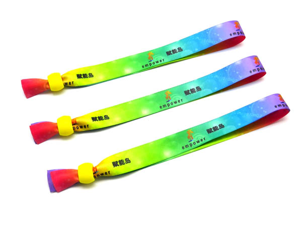 培訓(xùn)會(huì)議絲帶手環(huán)